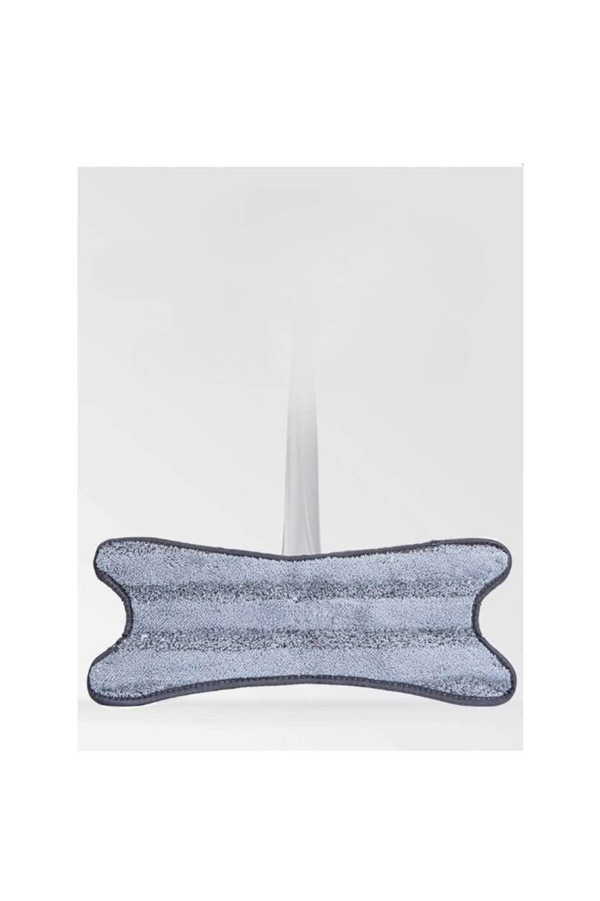 Rezerva Mop Plat, din Fibre Superfine, Lavabila, 15 x 38 cm, Argintiu