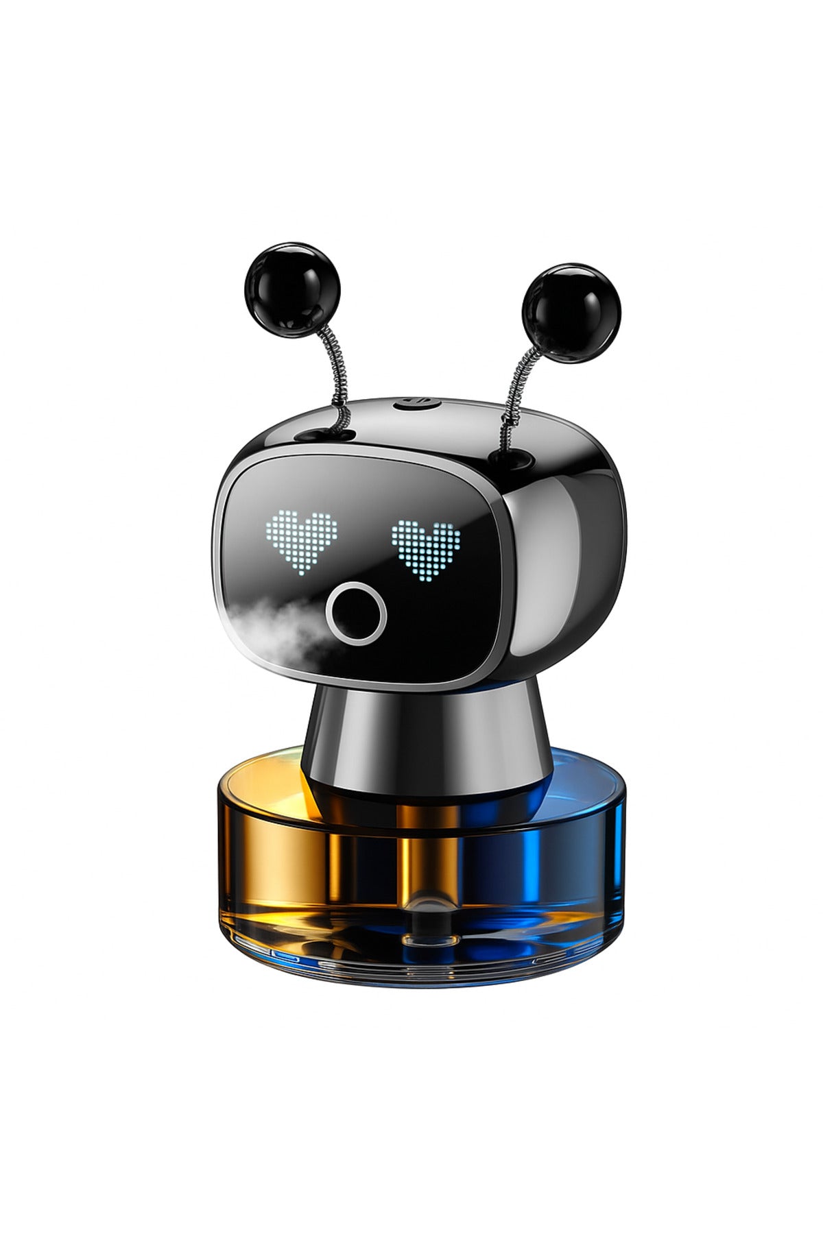 Difuzor Inteligent Robot LED, 4 Moduri Pulverizare, Reincarcare Rapida, Parfum