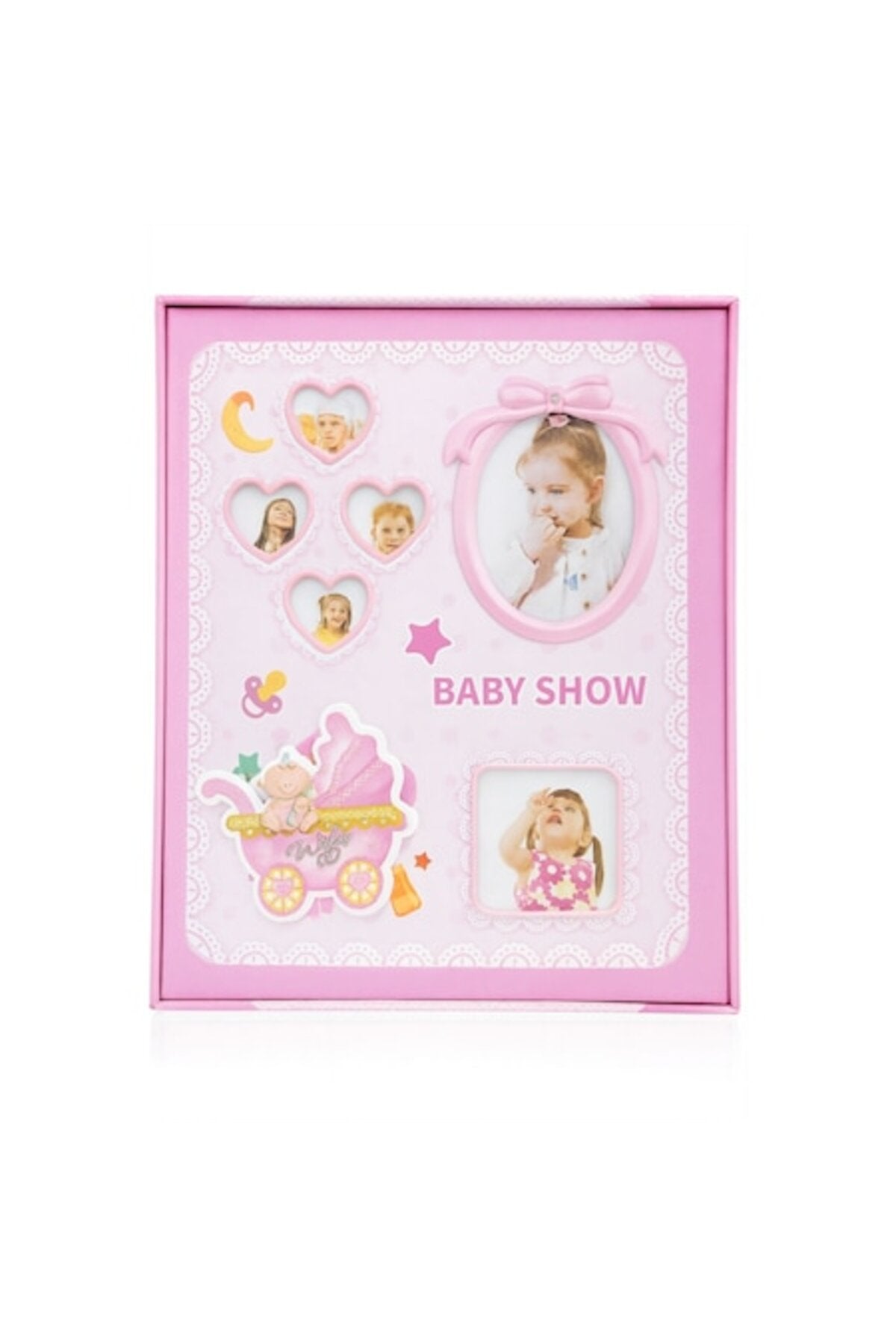 Album foto pentru bebeluși-Păstrează amintirile din copilărie, ideal pentru baby shower și botez