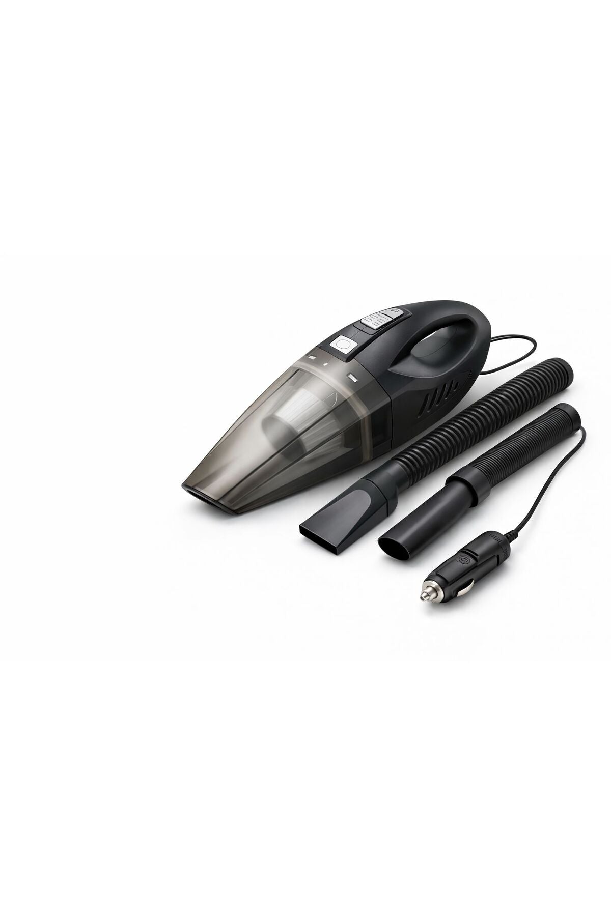 Aspirator auto portabil 12V cu alimentare la brichetă, funcție Wet and Dry, mașină