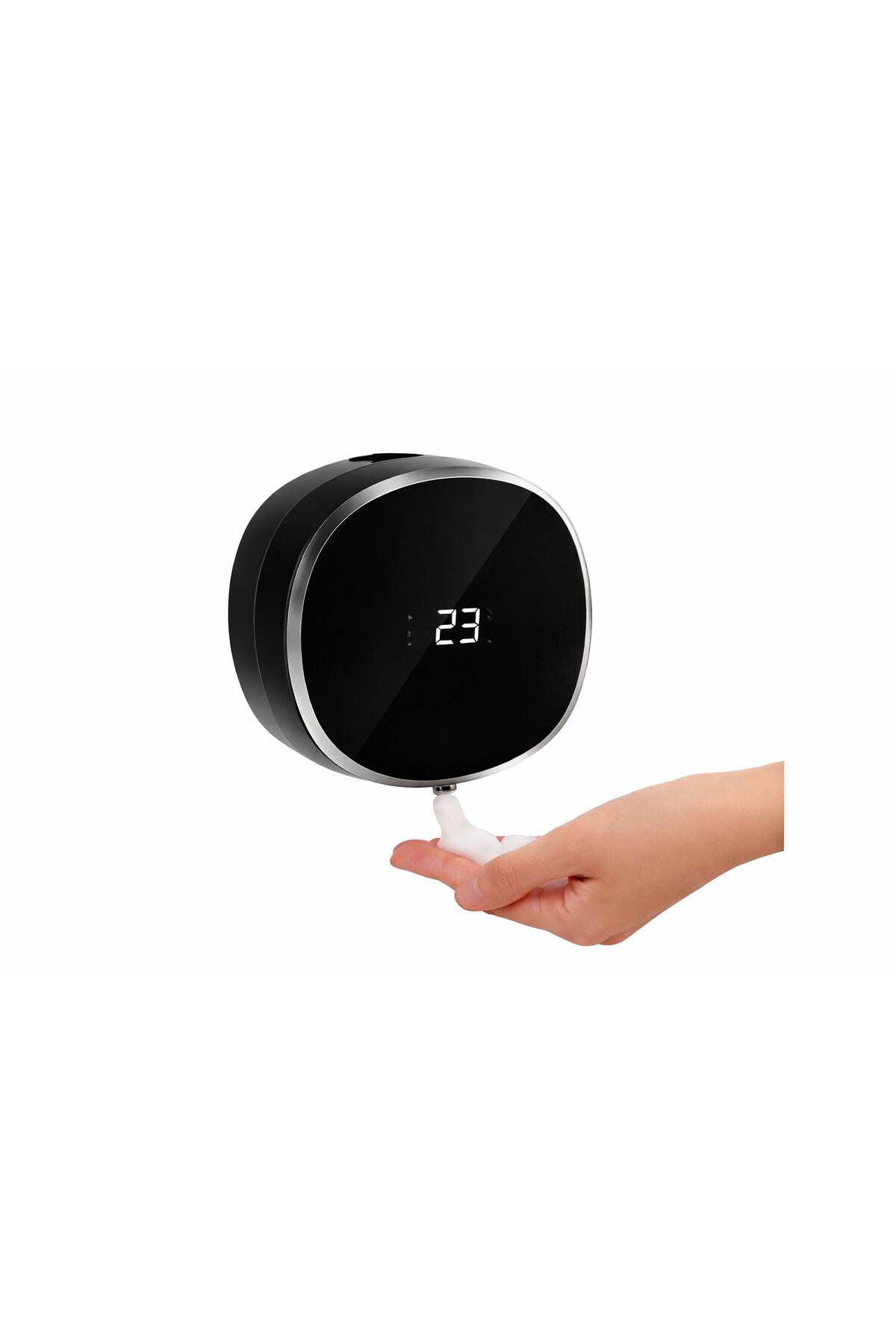 Dozator Automat Sapun Spuma cu Senzor IR, 3 Niveluri Dozare, Reîncărcabil USB, 280 ml