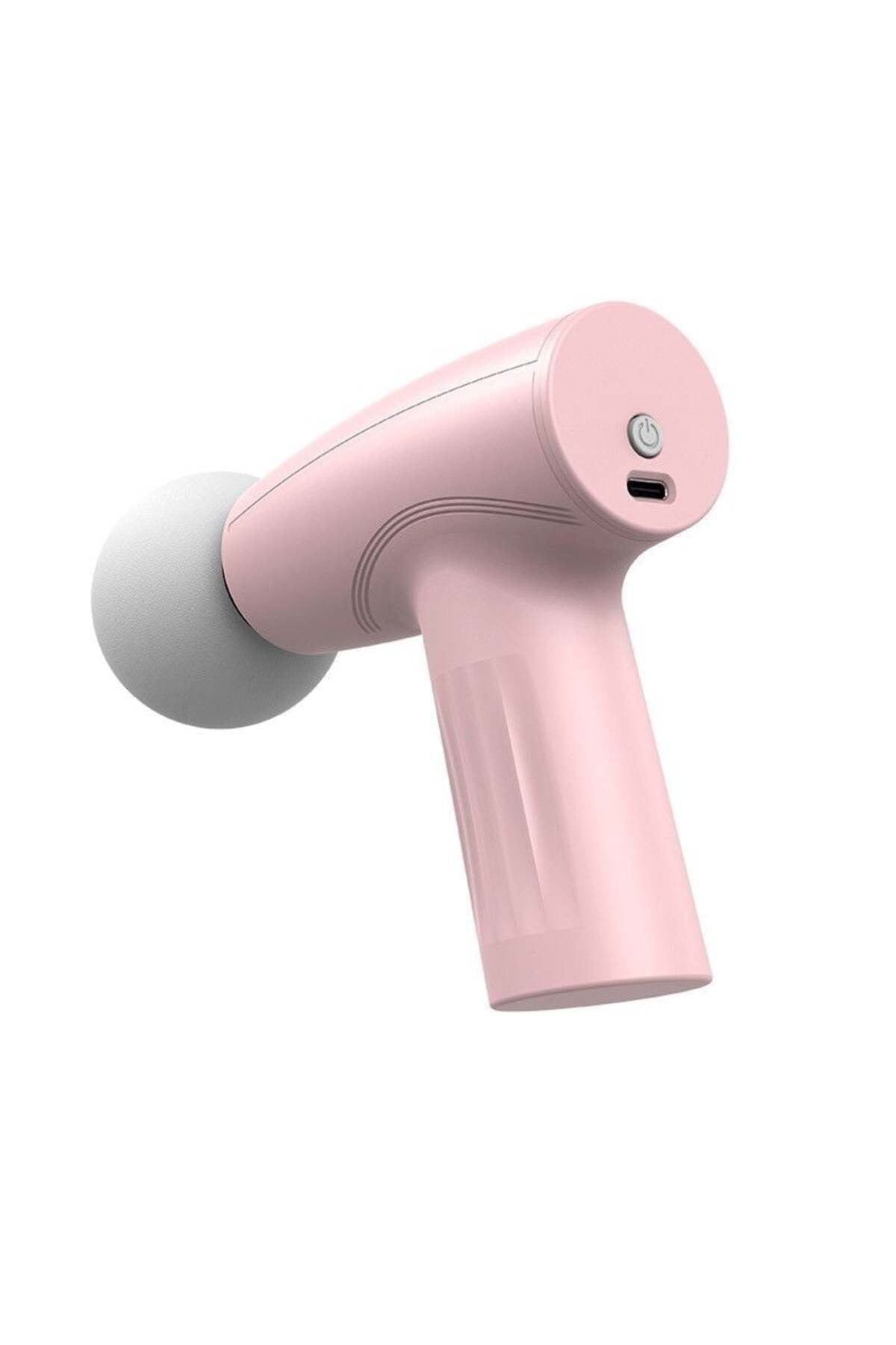 Mini aparat de masaj, tip pistol, portabil, USB-C, 3 viteze, autonomie 120 de minute