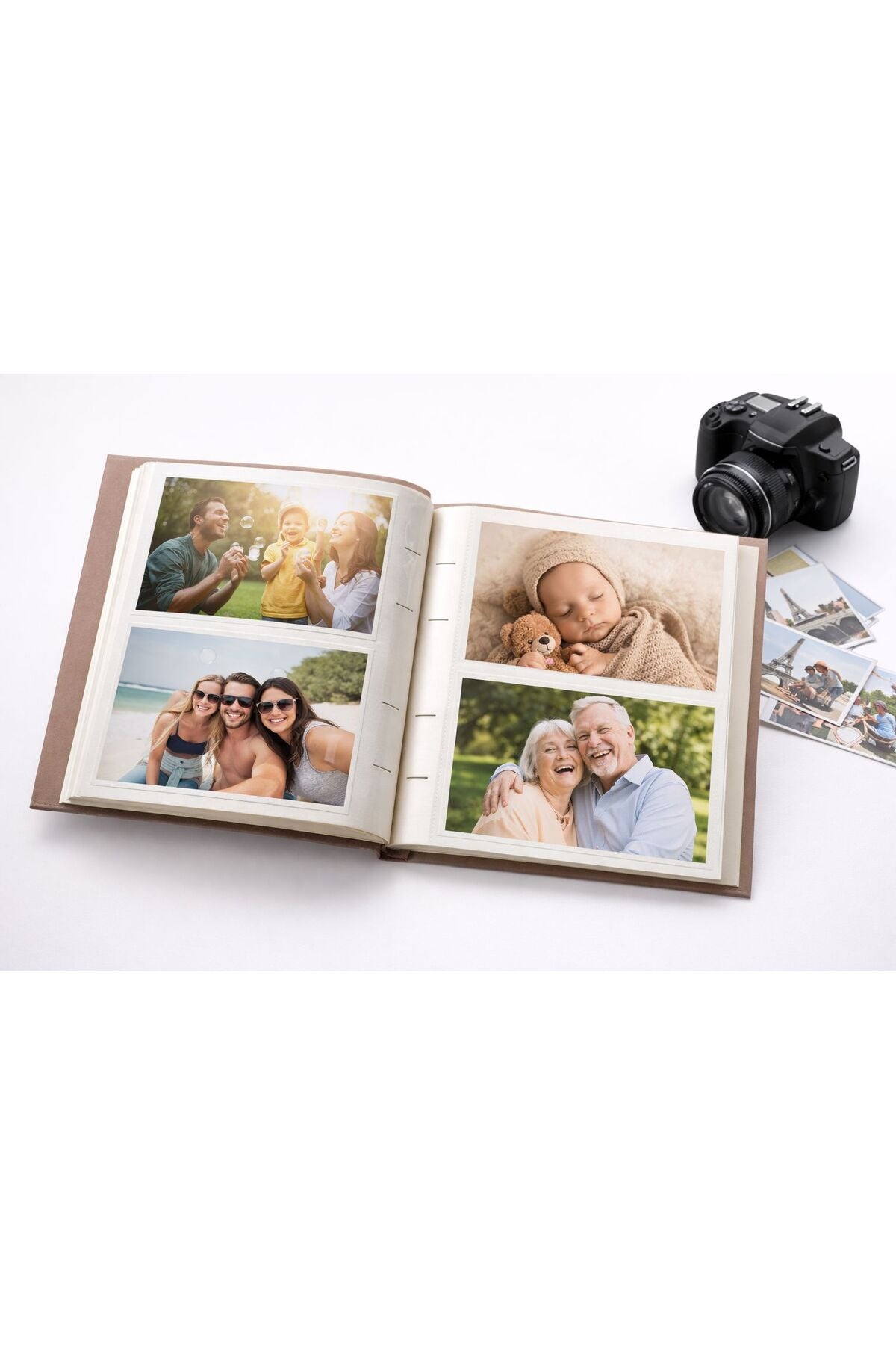 Album Foto Elegant, 200 Poze 10x15 cm, Coperta Premium, Cadou Perfect pentru Amintiri