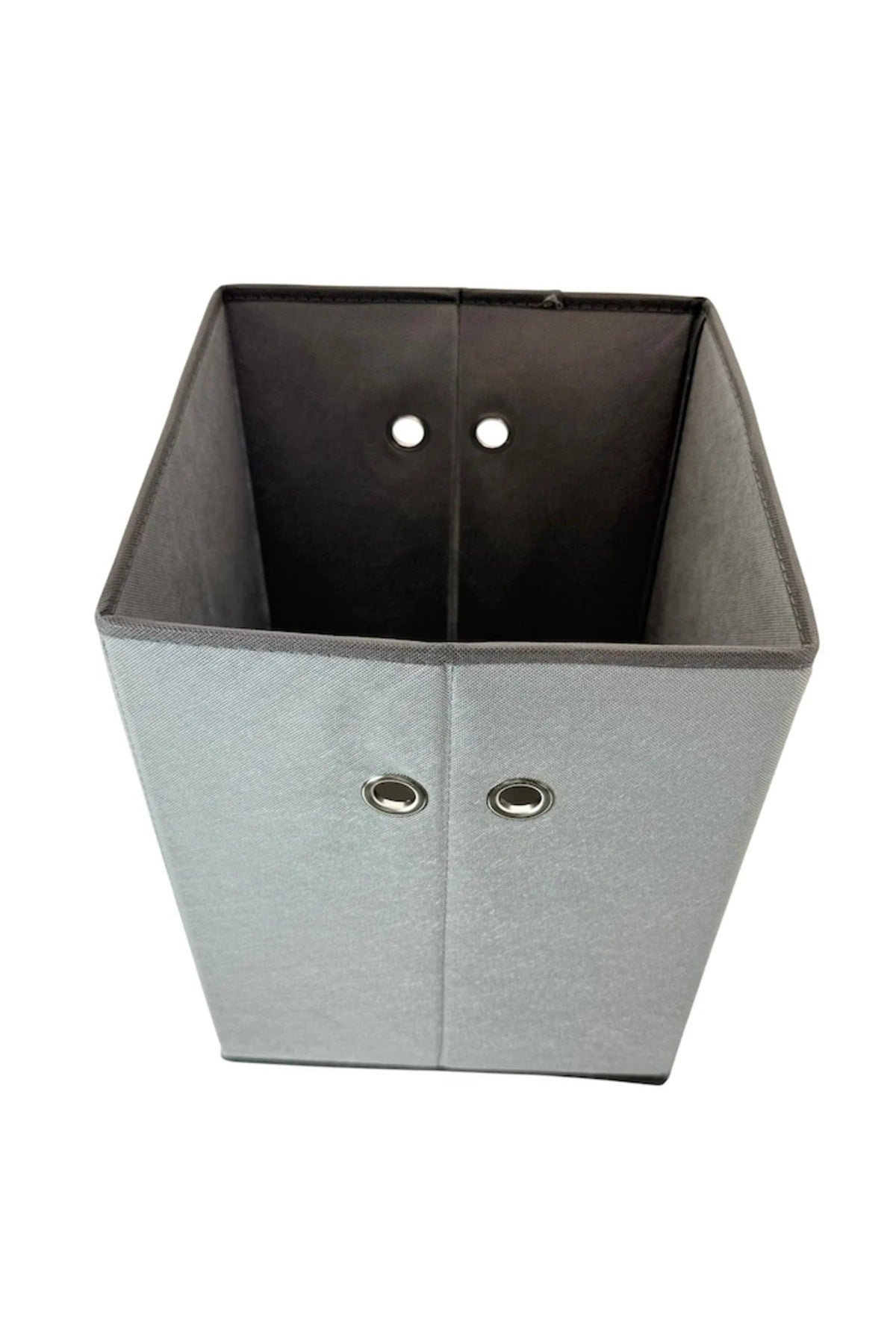 Cutie de depozitare înaltă – 30x30x40, cu mânere metalice, rigidă și pliabilă, ideală pentru haine